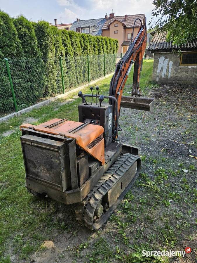 Minikoparka hanix h08a japońska Parszów sprzedam