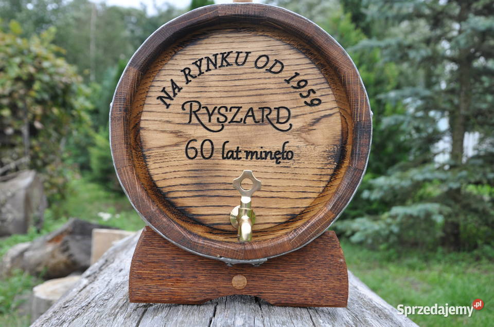 NOWA Beczka Dębowa 10L 100 szczelna Na prezent Szczecin