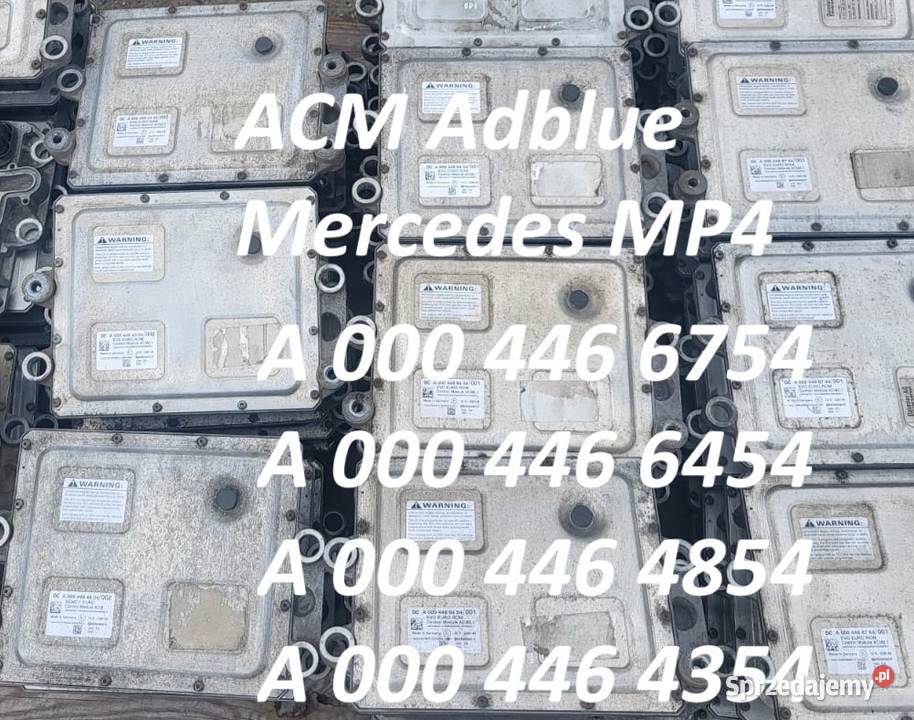 A0004464954 Hurt ACM Adblue Mercedes MP 4 ciężarowe Pozostałe świętokrzyskie Zawichost