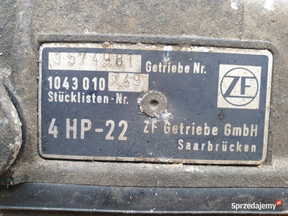 AUTOMATYCZNA SKRZYNIA BIEGÓW Jaguar XJ 32 R6 osobowe Układ napędowy Rudka