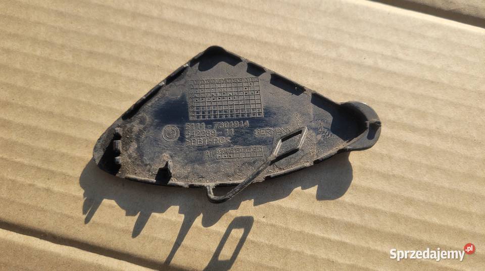 BMW F30 F31 ZAŚLEPKA HAKA ZDERZAK PRZÓD Pozostałe Ruda Śląska