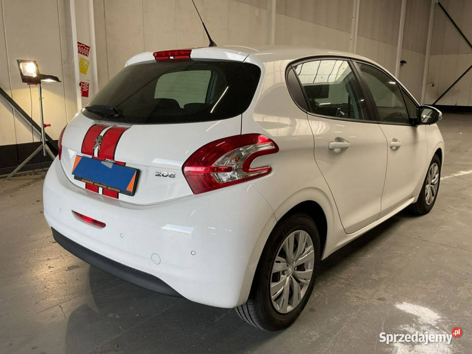 Peugeot 208 Benzyna tempomat nawigacja isofix ASR (kontrola trakcji) Wejherowo