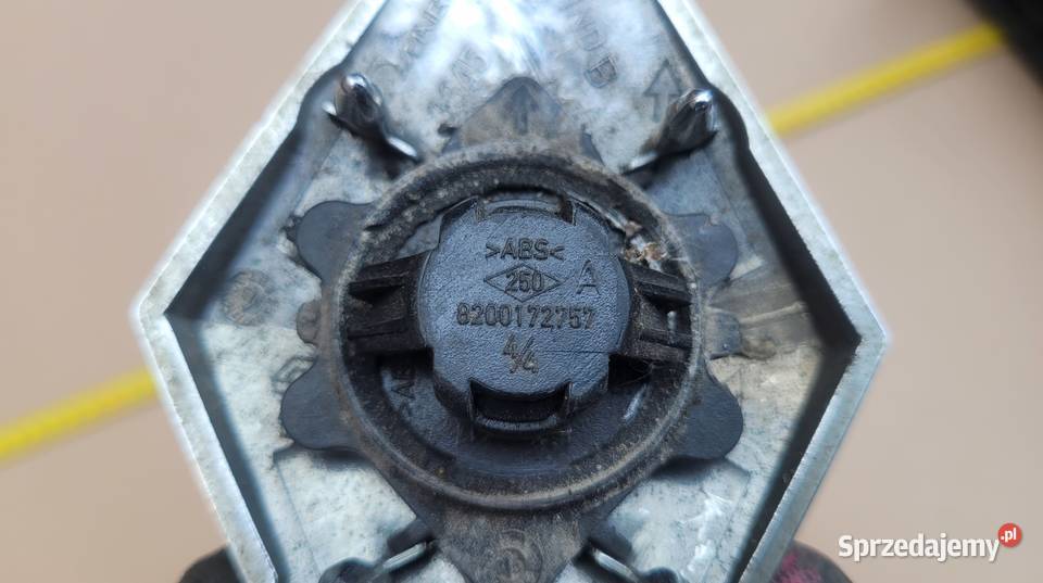 EMBLEMAT LOGO ZNACZEK TYLNY NA KLAPĘ RENAULT śląskie Ruda Śląska
