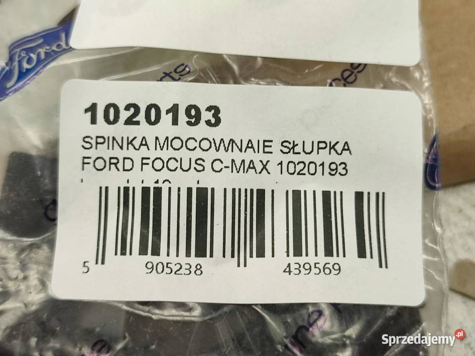 SPINKA MOCOWNAIE SŁUPKA KOMPLET 19 FORD FOCUS C osobowe