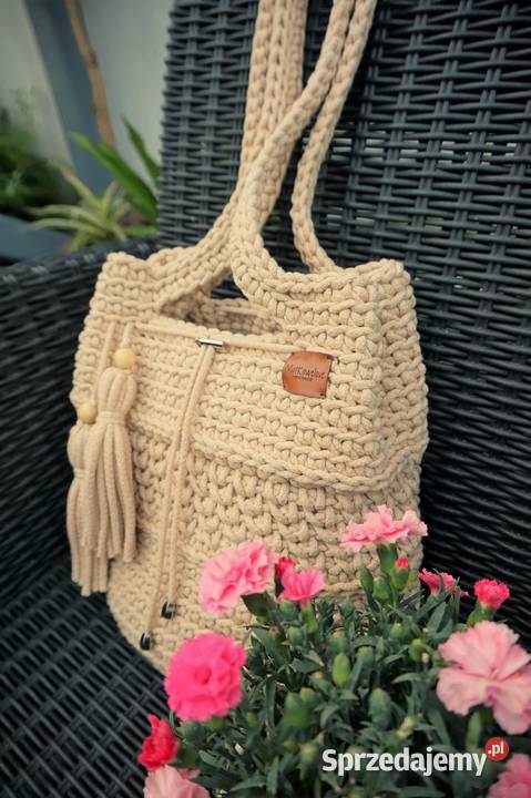 torba torebka na ramię handmade mazowieckie Józefów sprzedam