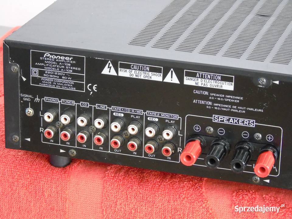 Wzmacniacz stereo Pioneer A109 sprawny WYSYŁKA