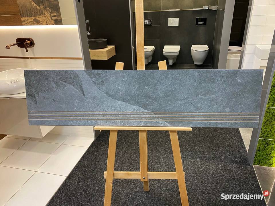 stopnica gres Ultra szara ala kamień 30x120 małopolskie Zakopane