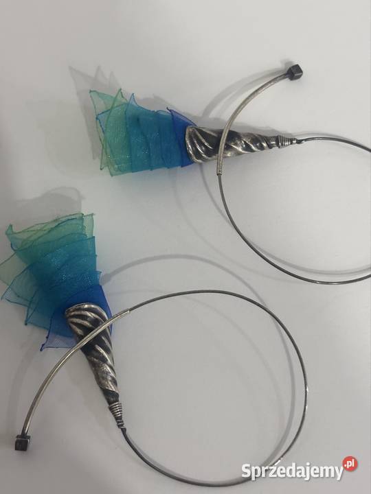 Kolczyki koła w stylu Art Nouveau Shambala kujawsko-pomorskie Bydgoszcz