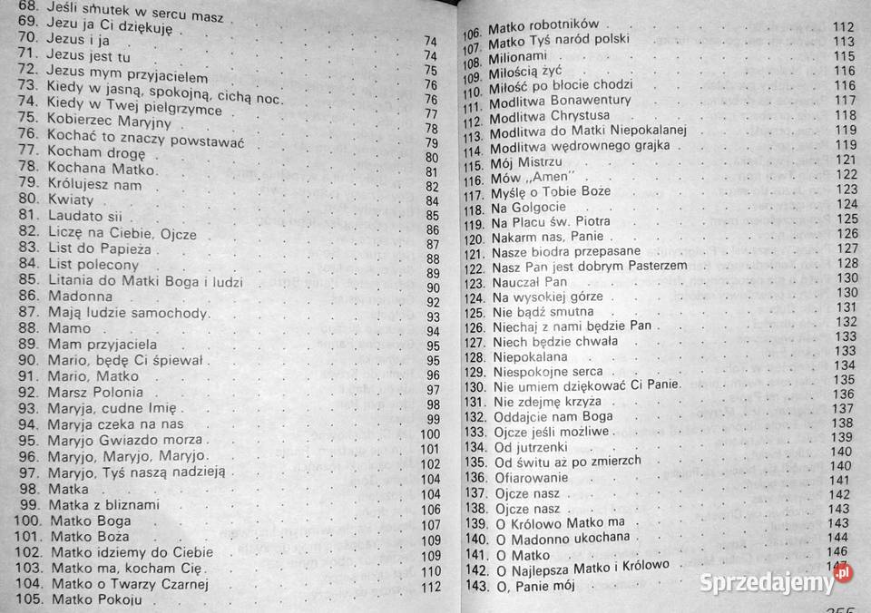 Śpiewnik pielgrzymkowy O Szczepan W Kośnik