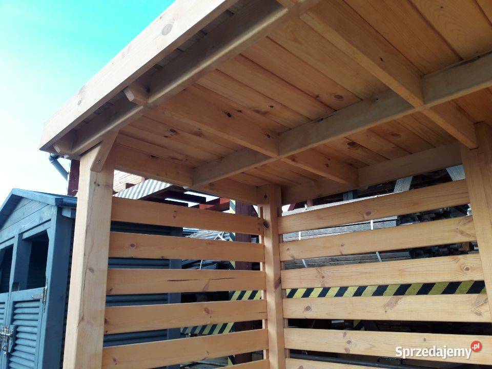 Drewutnia 23 x 11m z dachem prostym trejażowym Kalety
