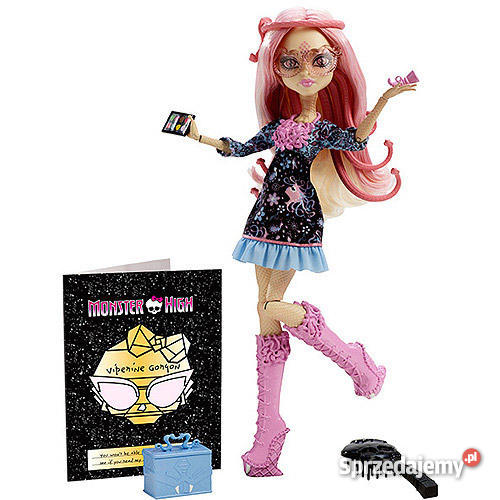 Monster High Viperine Gorgon Tkanina  Milanówek