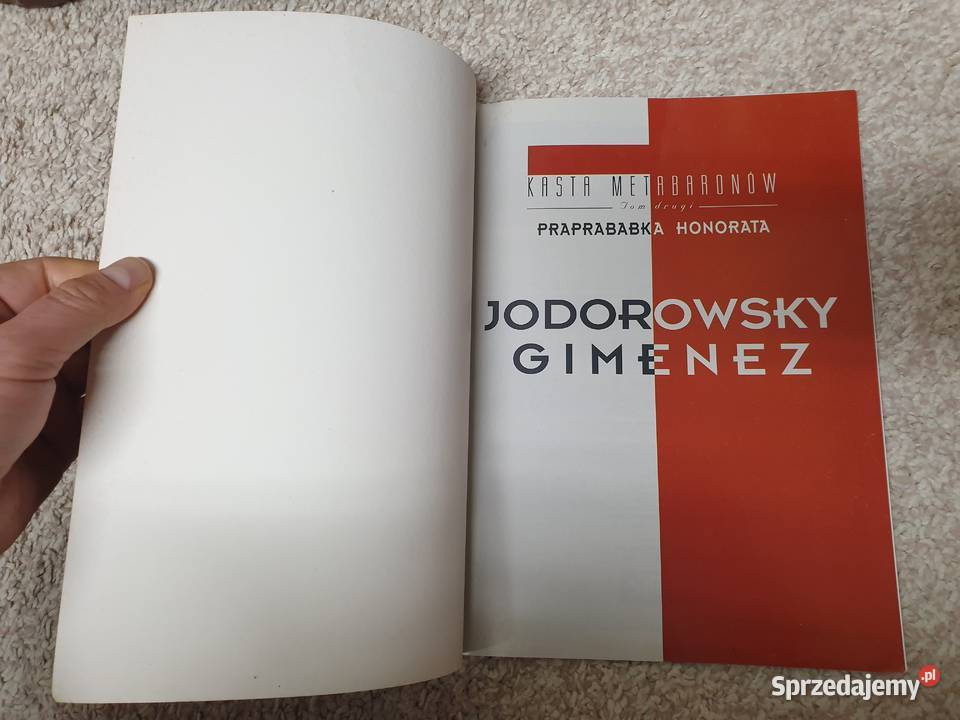 Jordowsky Gimenez Kasta Metabaronów Prababka Gdynia