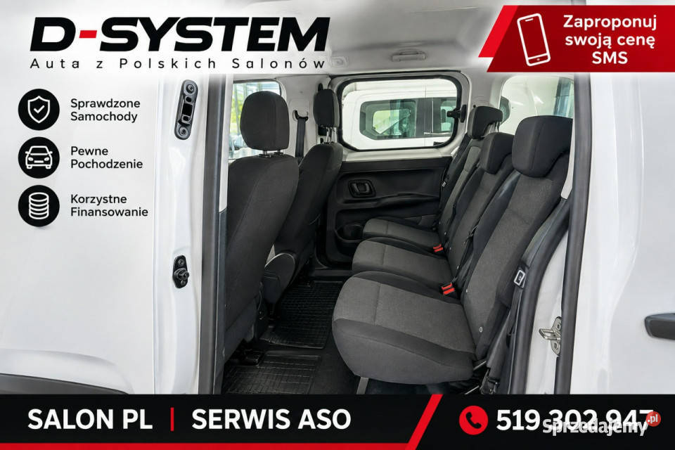 Toyota Proace City Verso 23 Proace City Verso nieuszkodzony Białystok sprzedam