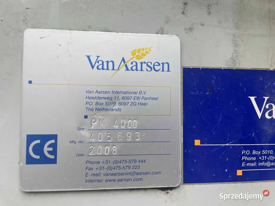 Mieszadło mieszalnik VanAarsen 4000L wielkopolskie Poznań