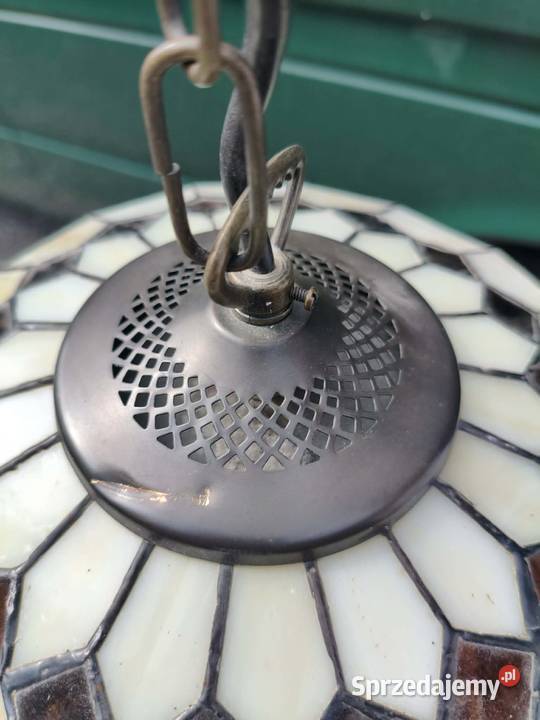 Lampa wisząca w stylu Tiffany