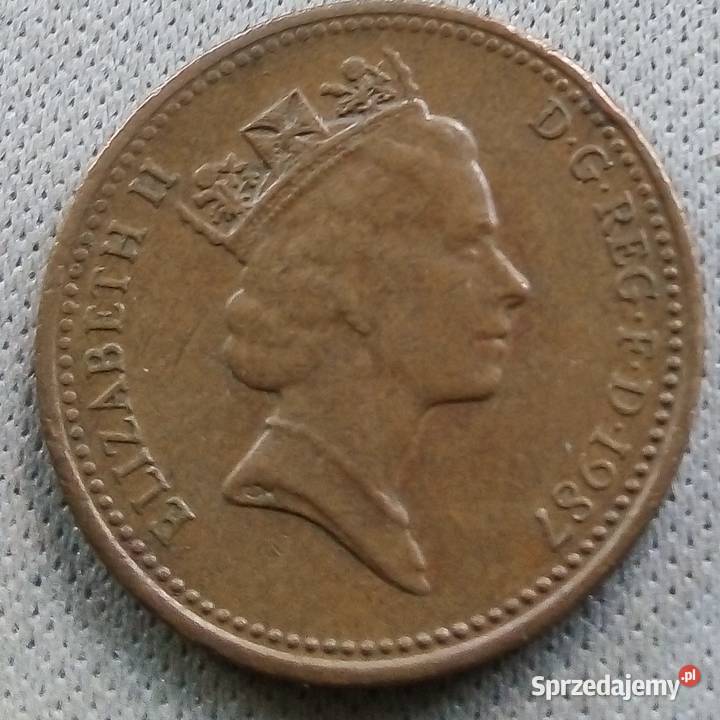 WIELKA BRYTANIAONE PENNY1987 r Legionowo