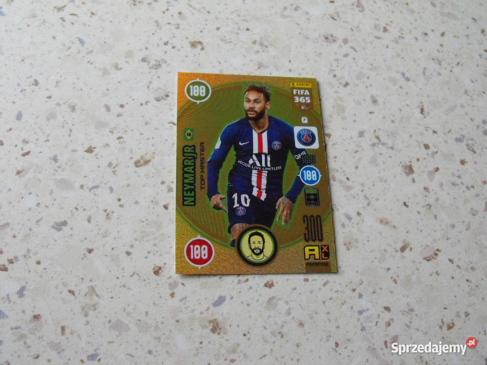 Karta RARE TOP MASTER 7 FIFA 365 v 2021 NEYMAR Mykanów