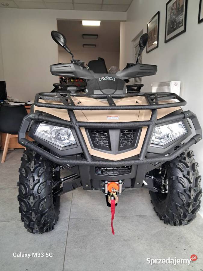 QUAD HISUN TACTIC 550 Pług Kufer Raty Trnansport Nowy Sącz