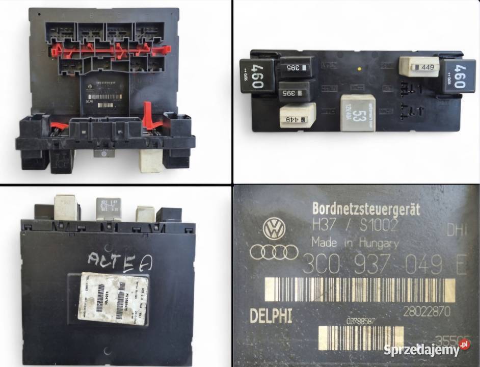 MODUŁ BORDNETZ VW AUDI 3C0937049H 3C0937049J sprzedam