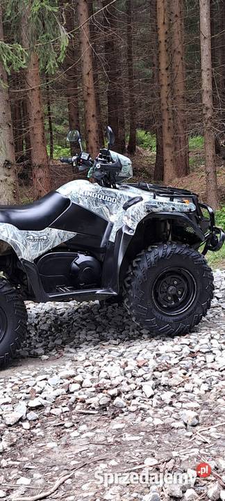 Suzuki kingquad 700 camo nieuszkodzony Jabłonka sprzedam