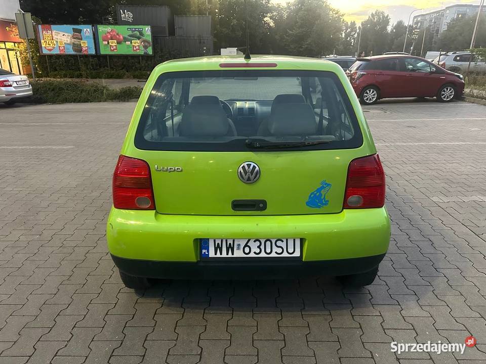 VOLKSWAGEN LUPO 10 DLUGIE OPŁATY Lupo mazowieckie