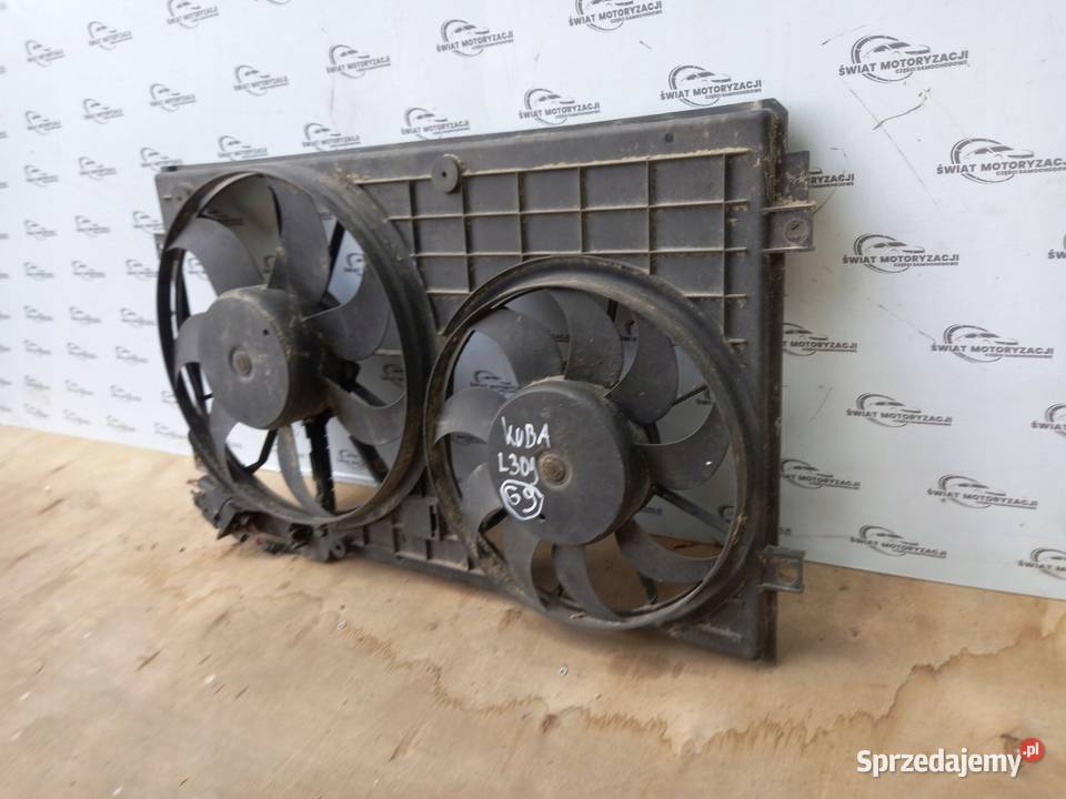 VW GOLF V 07r wentylator chłodnicy 1K0121207T Rok produkcji 2007 Wentylatory chłodnicy