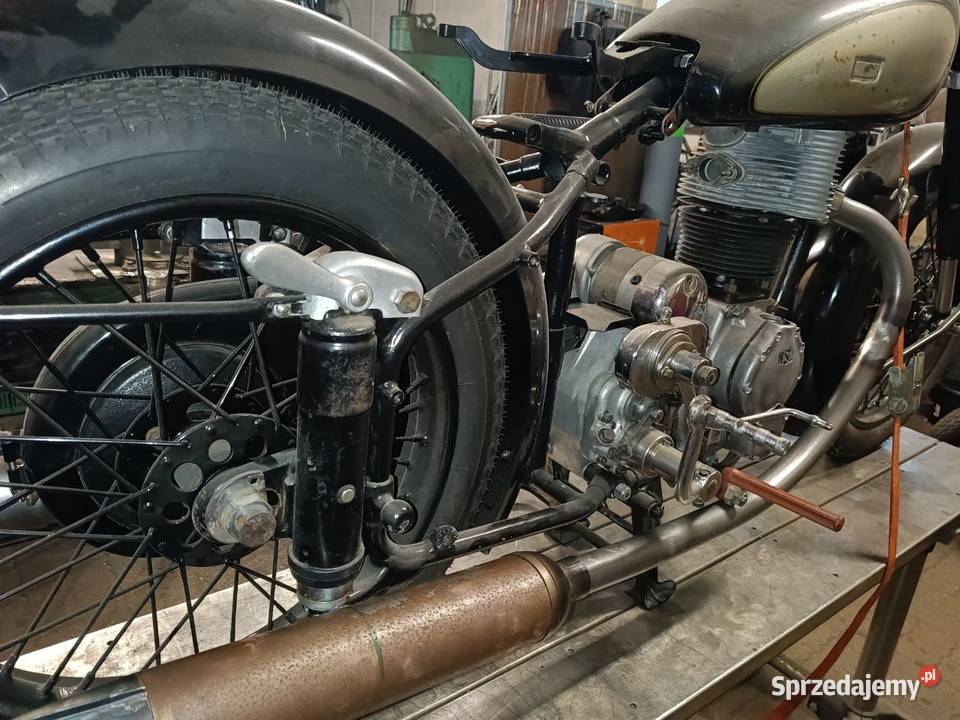 NSU 501 OST Konsul II uszkodzony NSU Złotokłos