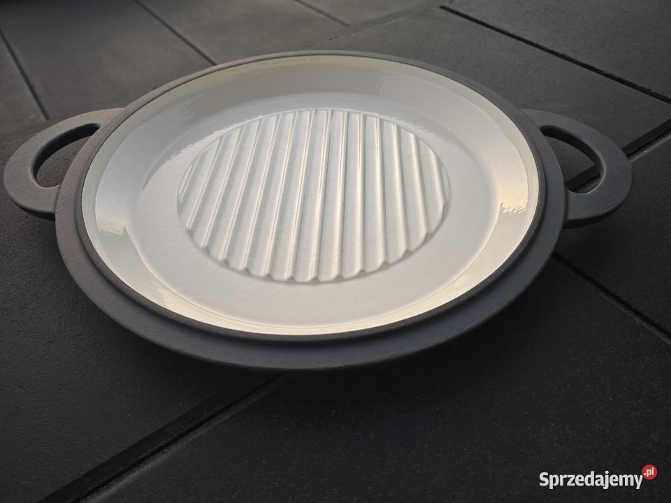 Kociołek żeliwny 12 litrów emaliowany