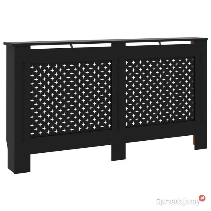 vidaXL Osłona na kaloryfer czarna 152x19x815 MDF mazowieckie Warszawa sprzedam