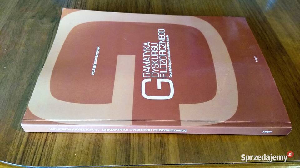 Gramatyka dyskursu filozoficznego