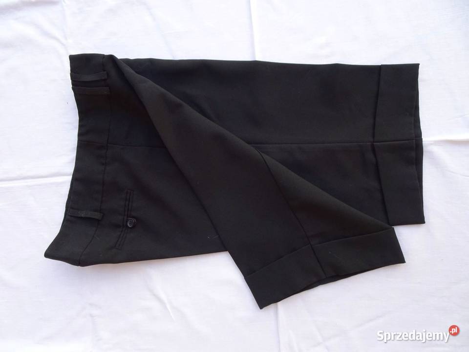 Look czarne Spodnie do kolan 40 Do kolan Spodnie Nowy Sącz