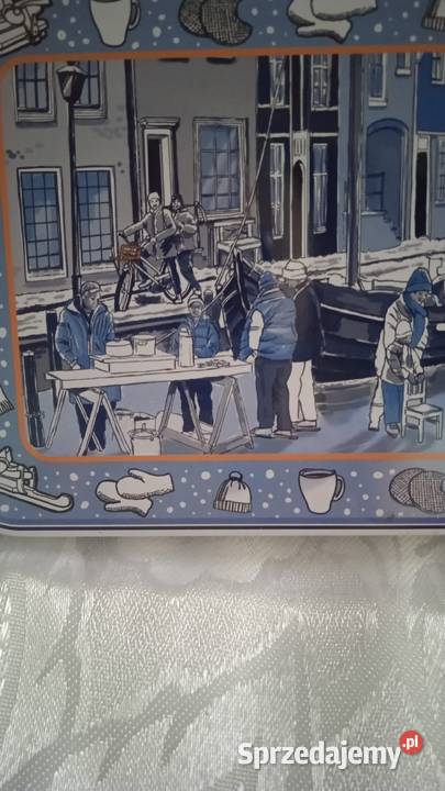 METALOWA HOLENDERSKA KASETKA wielkopolskie