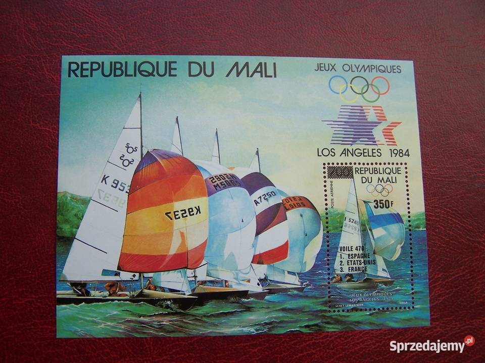 Mali 1984 MNH Mi 498500 Sport Los Angeles 84 Filatelistyka Tychy