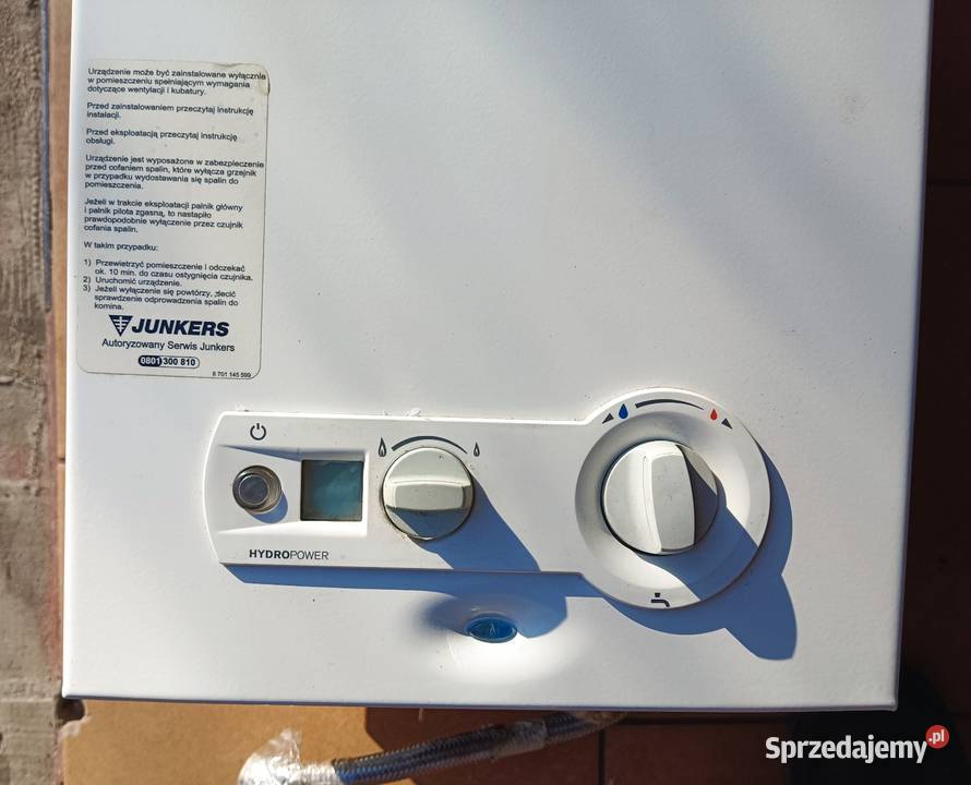 Terma Junkers Hydropower WRDP piecyk do Wilamów-Parcela