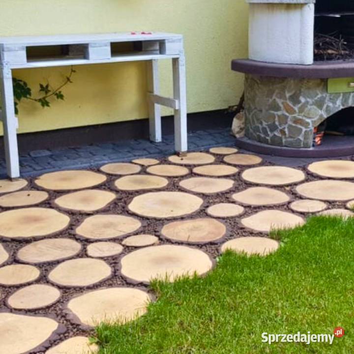 Plaster Pnia typ D Imitacja Drewna do Ogrodów Gdów