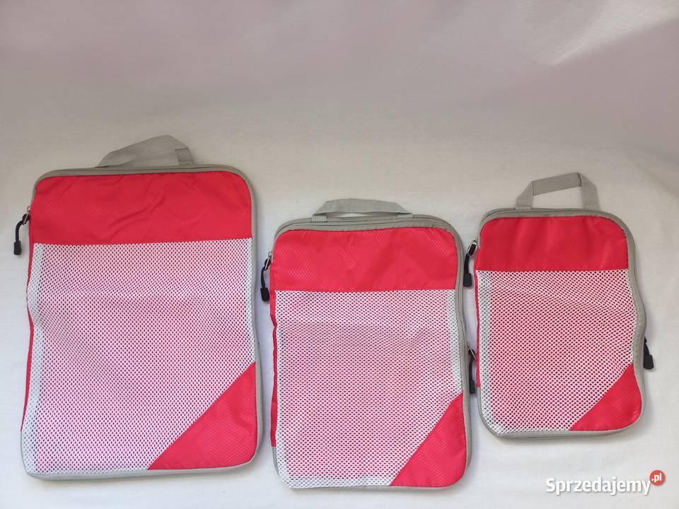 Organizer podróżny Torby kompresyjne czerwone podlaskie Białystok sprzedam