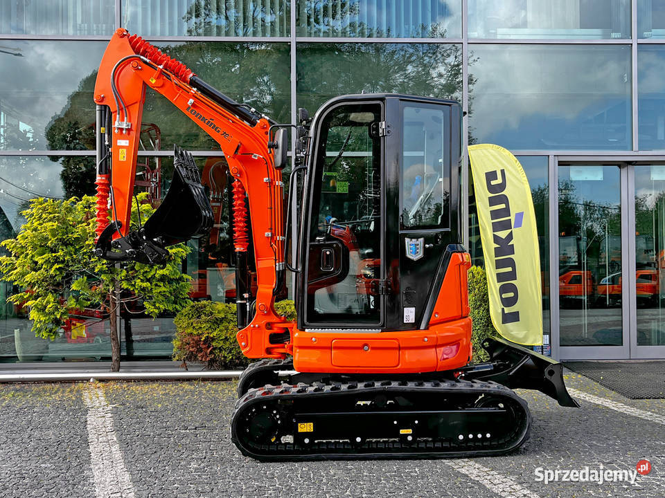 Nowa minikoparka gąsienicowa Lonking CDM 6025 Kęty