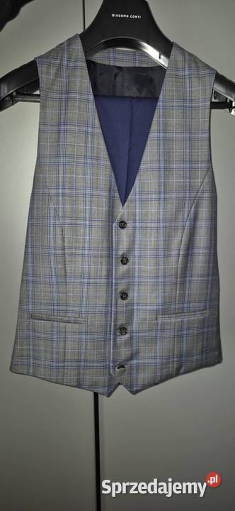 Garnitur męski Giacomo Conti Wełna Kompletny Warszawa
