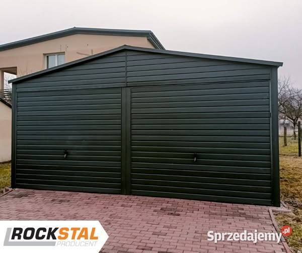 Garaż blaszany blaszak hala wiata konstrukcja 36m2 Kudowa-Zdrój
