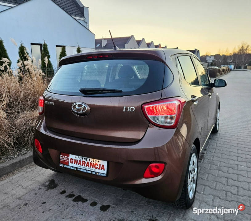 Hyundai i10 67 Zadbany Serwis GwarancjaRata480 lakier metallic Śrem