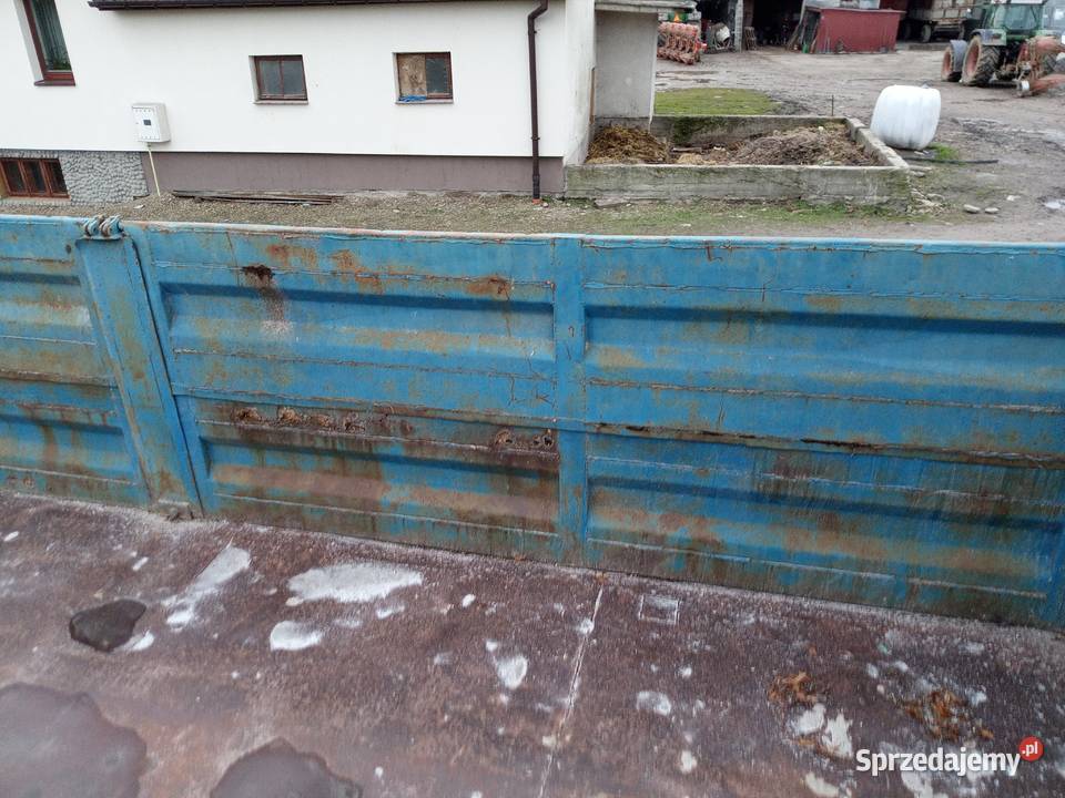 przyczepa 12t sanok Gdów