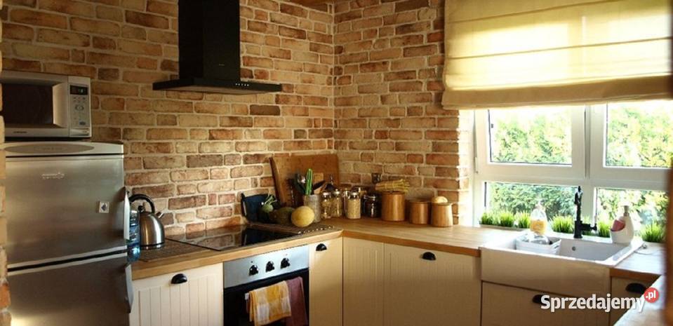 Stara cegła w kuchni licówka ponad 100letnia Świerklany