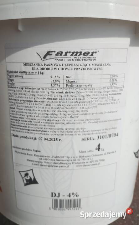 Pasza kur gęsi gołębikaczek Ostrołęka