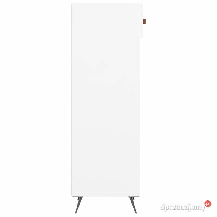 Szafka na buty wysoki połysk biała 30x35x105