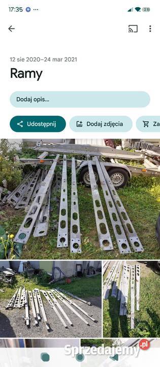 Części kempingowe szyby drzwi piecyki okna dolnośląskie Miłochów