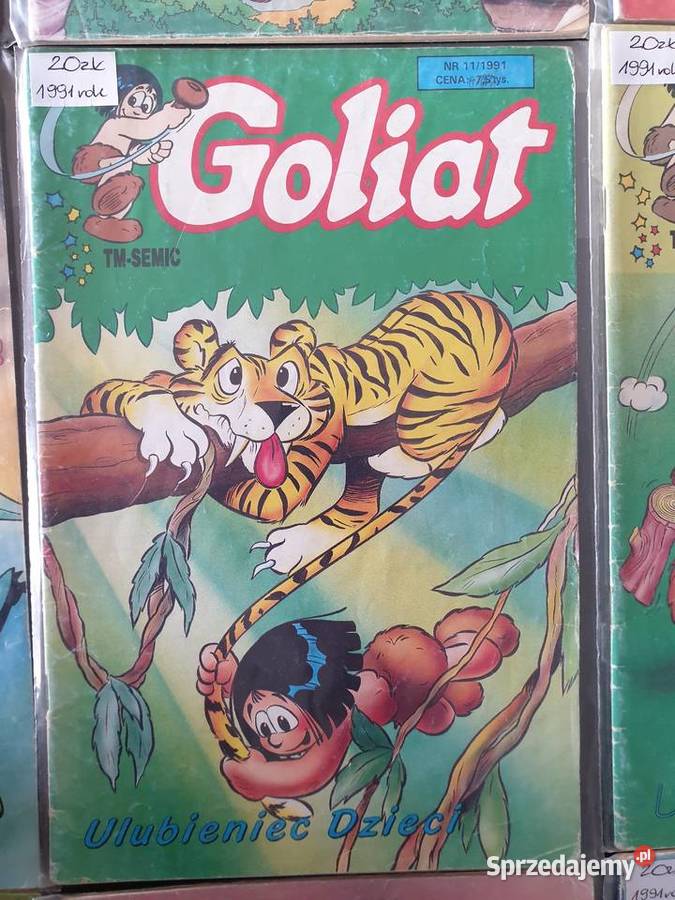 Goliat zestaw 9 komiksów wydawnictwo TMSemic dla dzieci pomorskie sprzedam