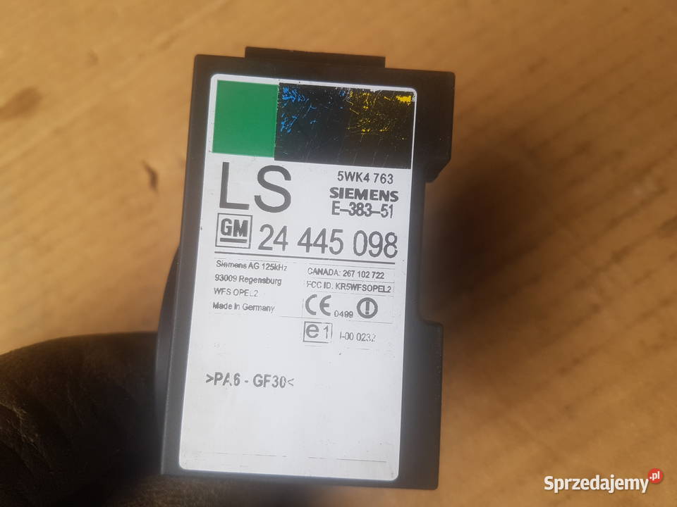 Suzuki Ignis MH zestaw startowy stacyjka Legnica