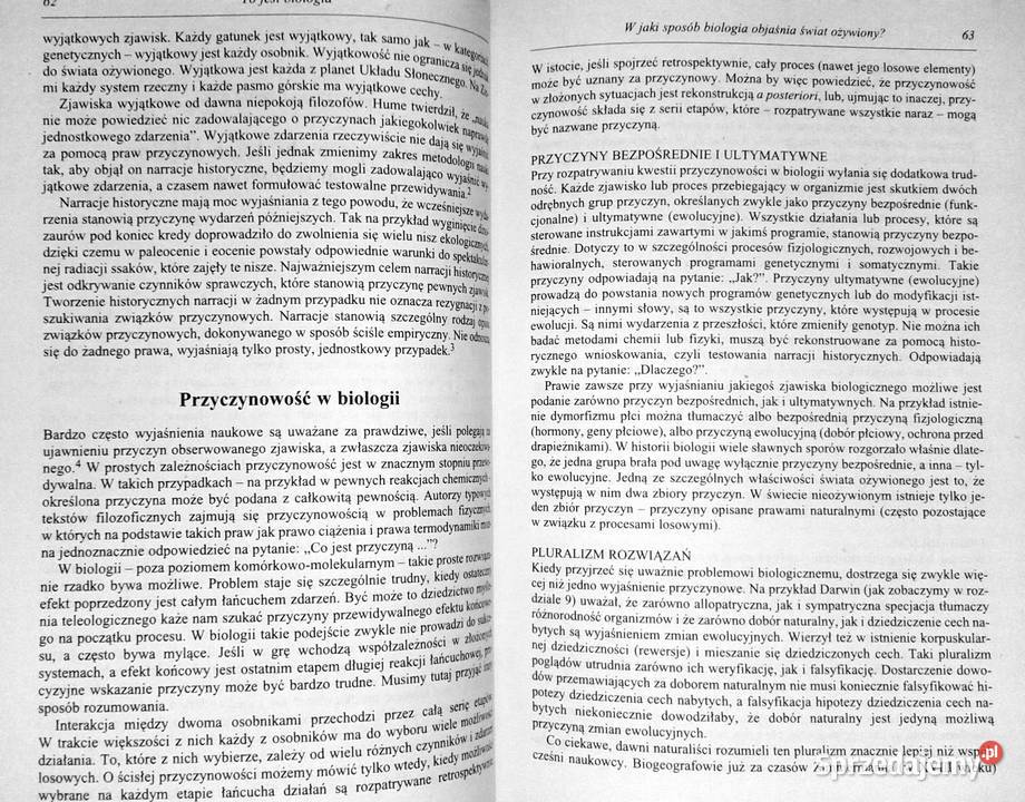 To jest biologia Ernst Mayr