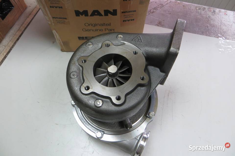 TURBOSPRĘŻARKA TURBO TURBINA MAN 51091007470 Silniki i osprzęt Wąchock