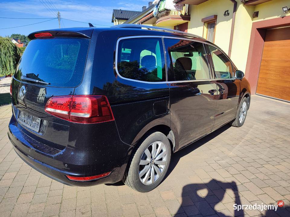 Volkswagen Sharan 20TDI 150 Manual 7 Foteli blokada skrzyni biegów Sharan Turek